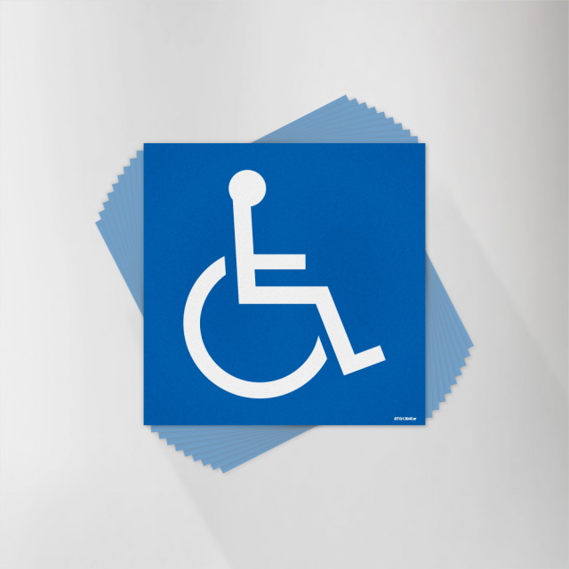 ADA Wheelchair Symbol Decal Pack
