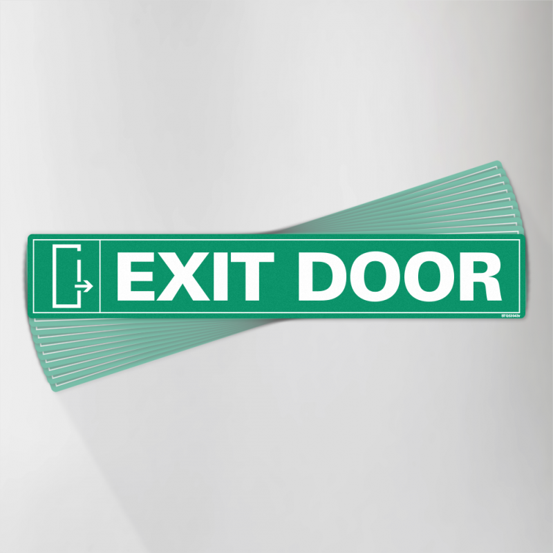 Exit Door Decal Pack | Seifert Transit Graphics